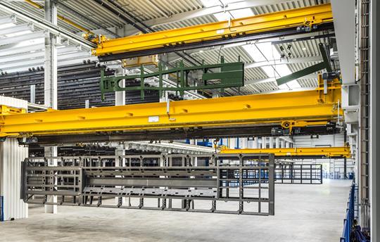 Building on Success: CTI Systems supplies Intralogistics System for a New Agricultural Machinery Surface Treatment Line at Green Teuto Systemtechnik (KRONE Group) in Ibbenbüren