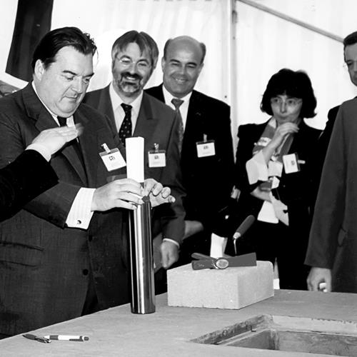 Photo Inauguration - 2002 - Histoire