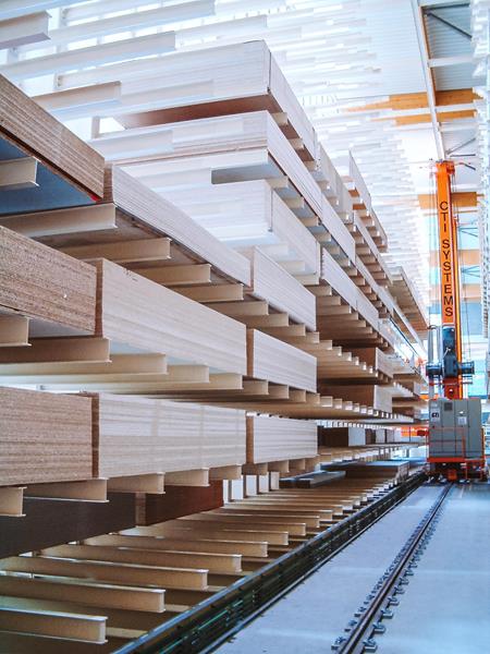 Hochregallager - Holz