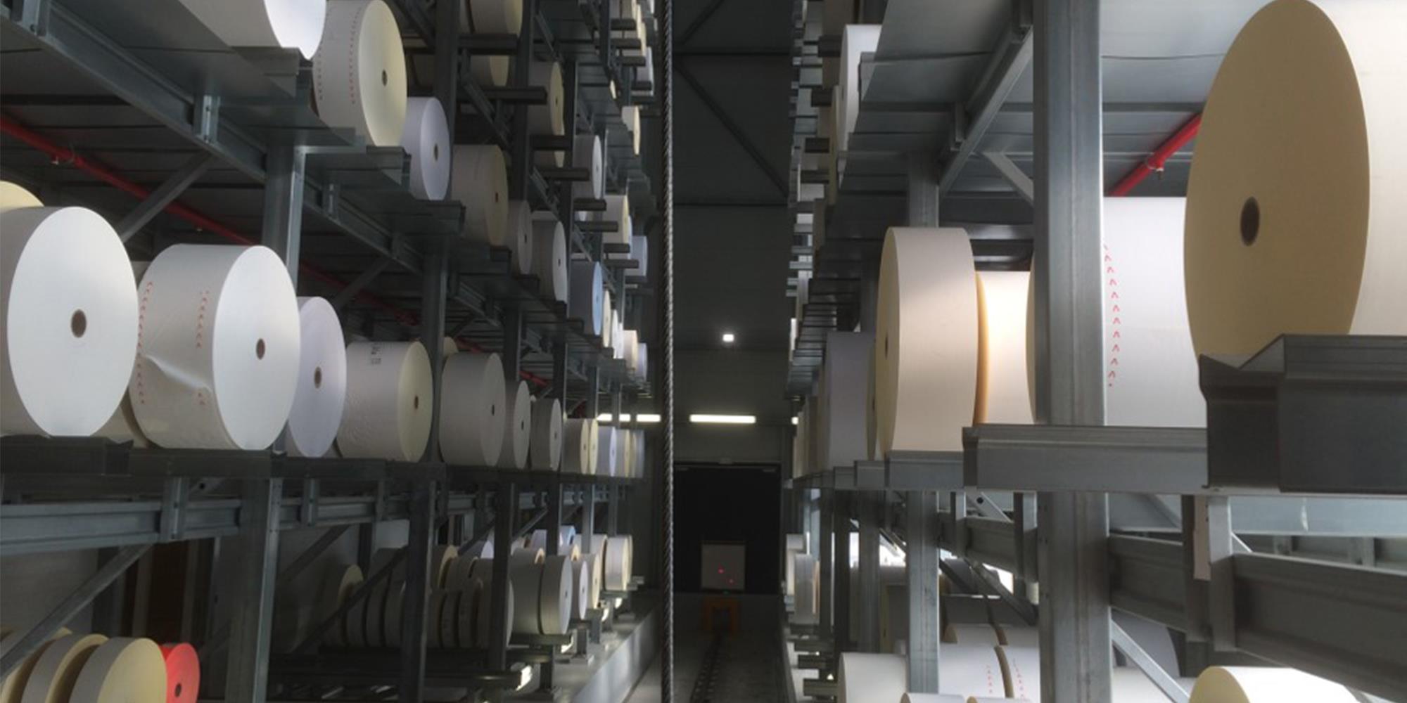 Storage Systems - Reels and Coils - Paper, Foil and Cardboard