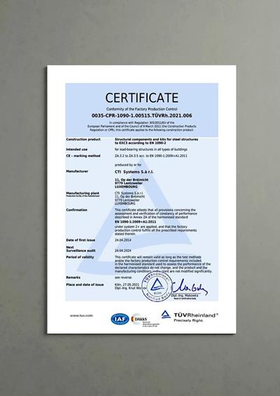 ISO 1090-1 (EN) - Documents
