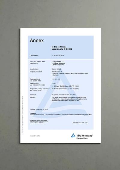 Annex ISO 3834-2  (EN) - Dokumente