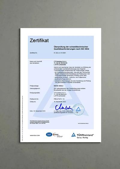 ISO 3834-2  (DE) - Documents