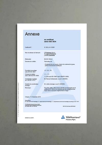 Annexe ISO 3834-2  (FR) - Documents
