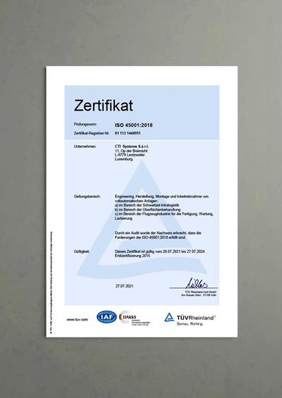 ISO 45001-2018 (DE) - Документы