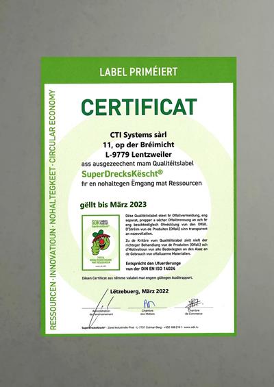 Certificat ISO 14024 - ZH - 资料中心
