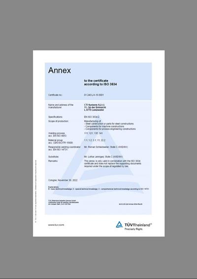 Annex ISO 3834-2  (EN) - Dokumente