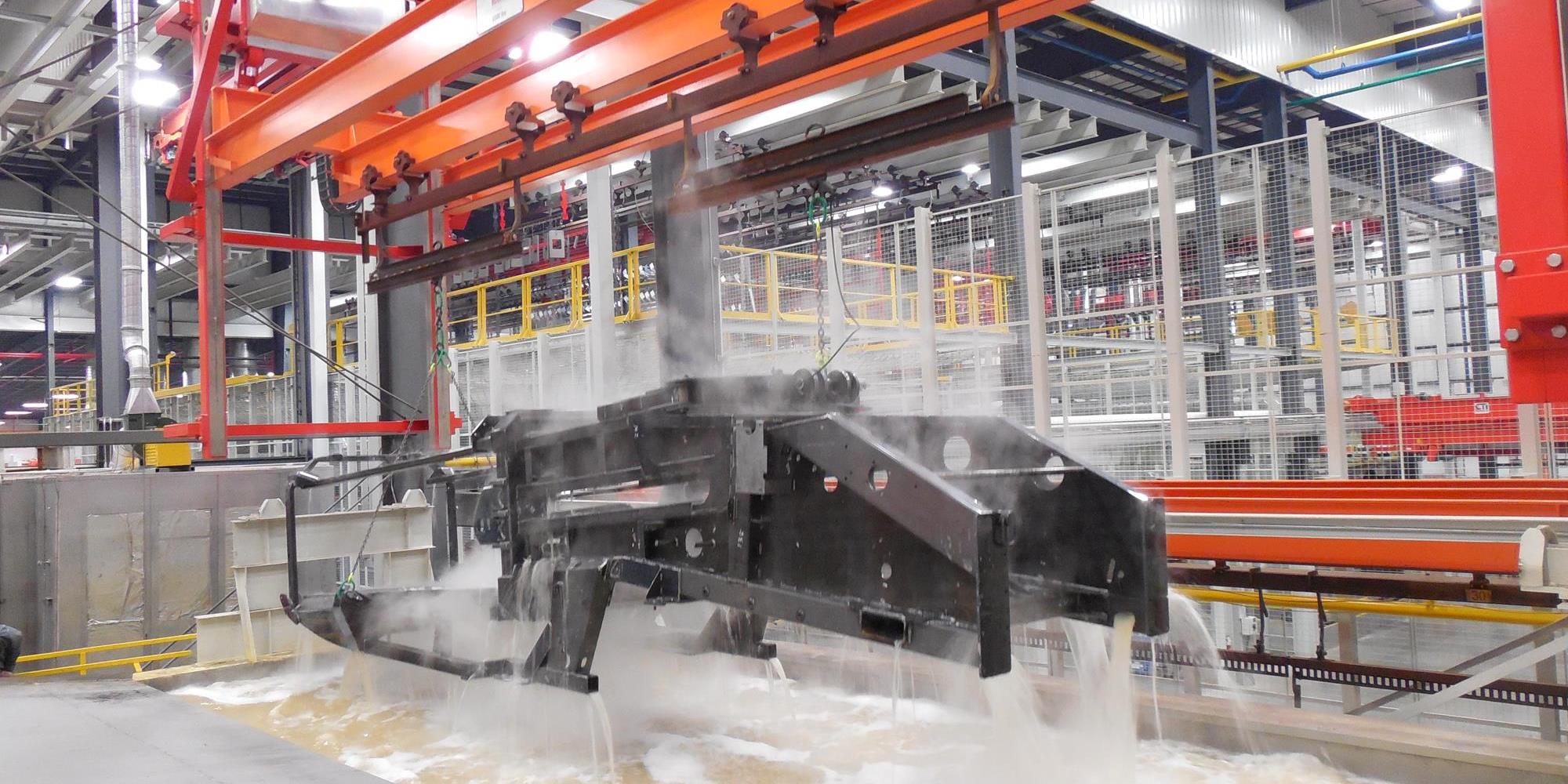 Surface Preparation, Shot Blasting, Cleaning and Pre-Treatment, E-Coating